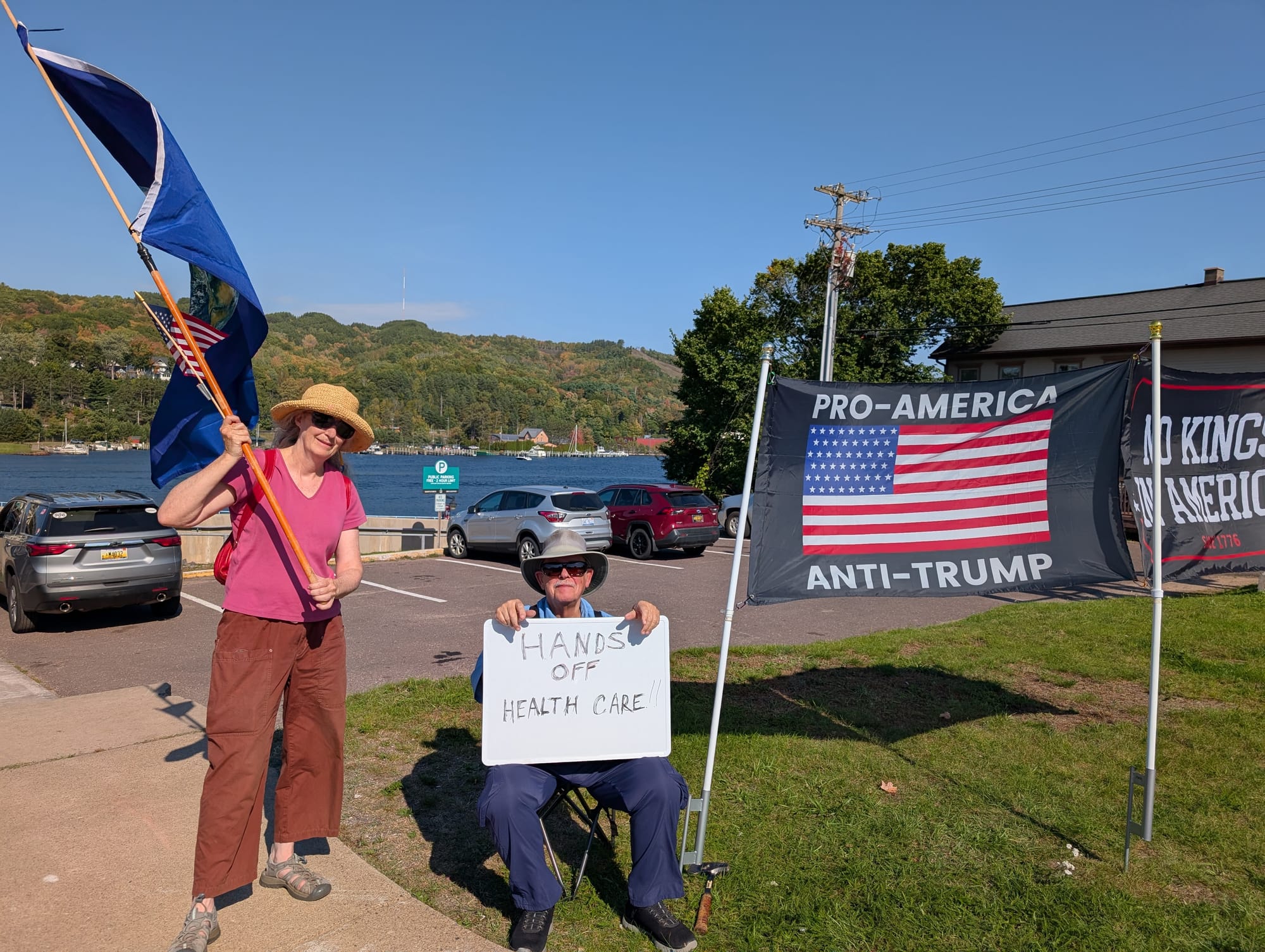 Copper Country says NO KINGS!